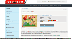 Desktop Screenshot of mario-forever.soft4click.com